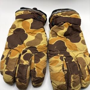 Grandoe Mens L Hunting Gloves Gore-Tex Insert Camo Insulated GCS Taiwan